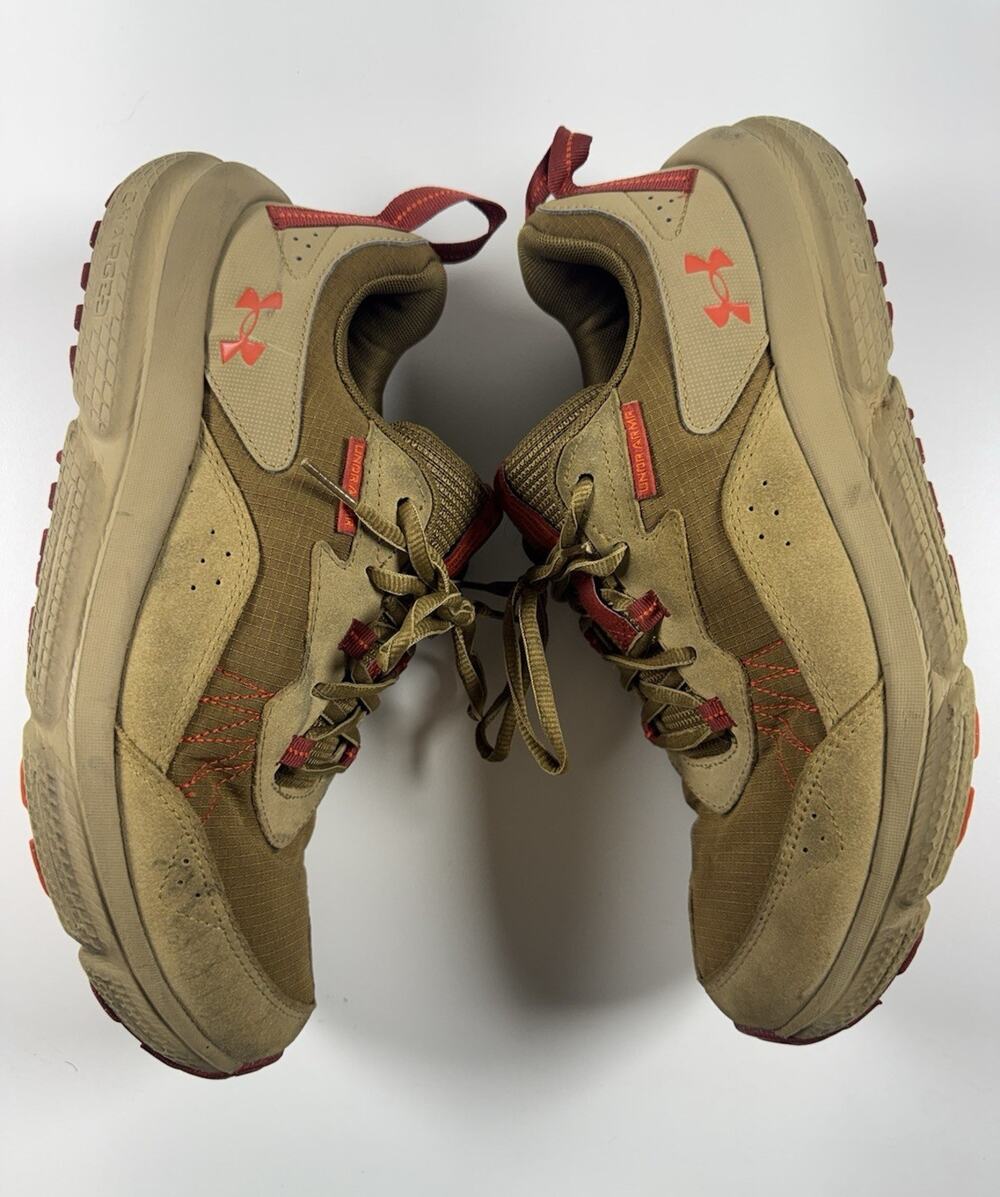 Under Armour Charged Verssert 2 Lace-Up Low Top Sneakers Coyote 3027178-201